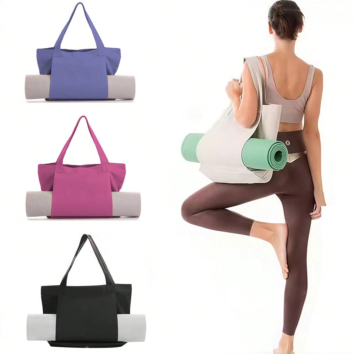 Pilate Yoga Workout - Yoga Bag Women's Sports Bag Yoga