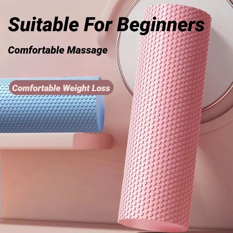 Pilate Yoga Workout - Hexagonal EVA Foam Yoga Roller, 10cm