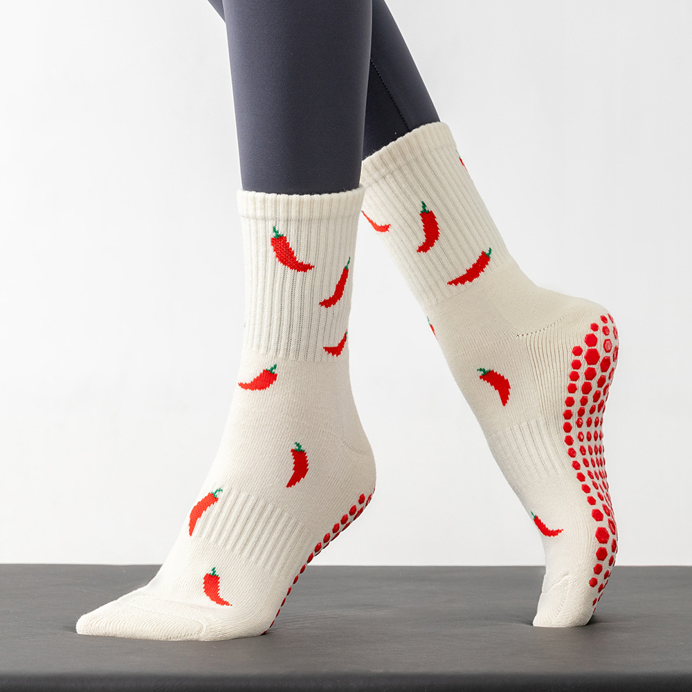 Yoga Socks Women Cotton Terry  - đánh giá và giá Medias Para Pilates Y Yoga