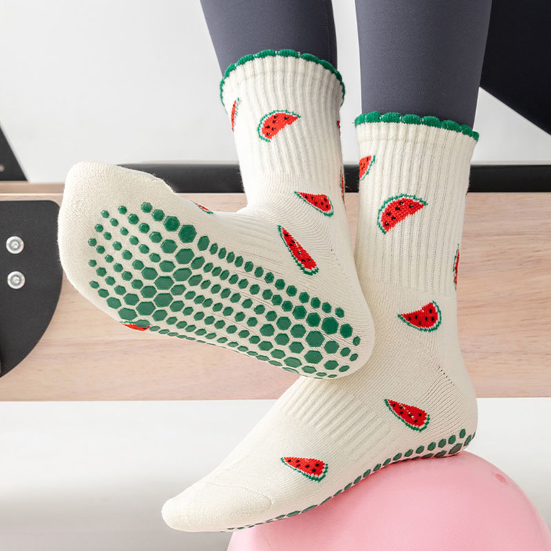 Yoga Socks Women Cotton Terry  - đánh giá và giá Medias Para Pilates Y Yoga